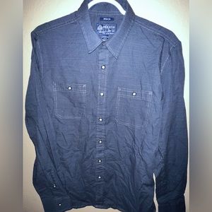 American rag mens longsleeve dress shirt size Med
